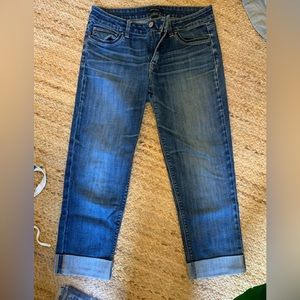 White House Black Market crop jeans